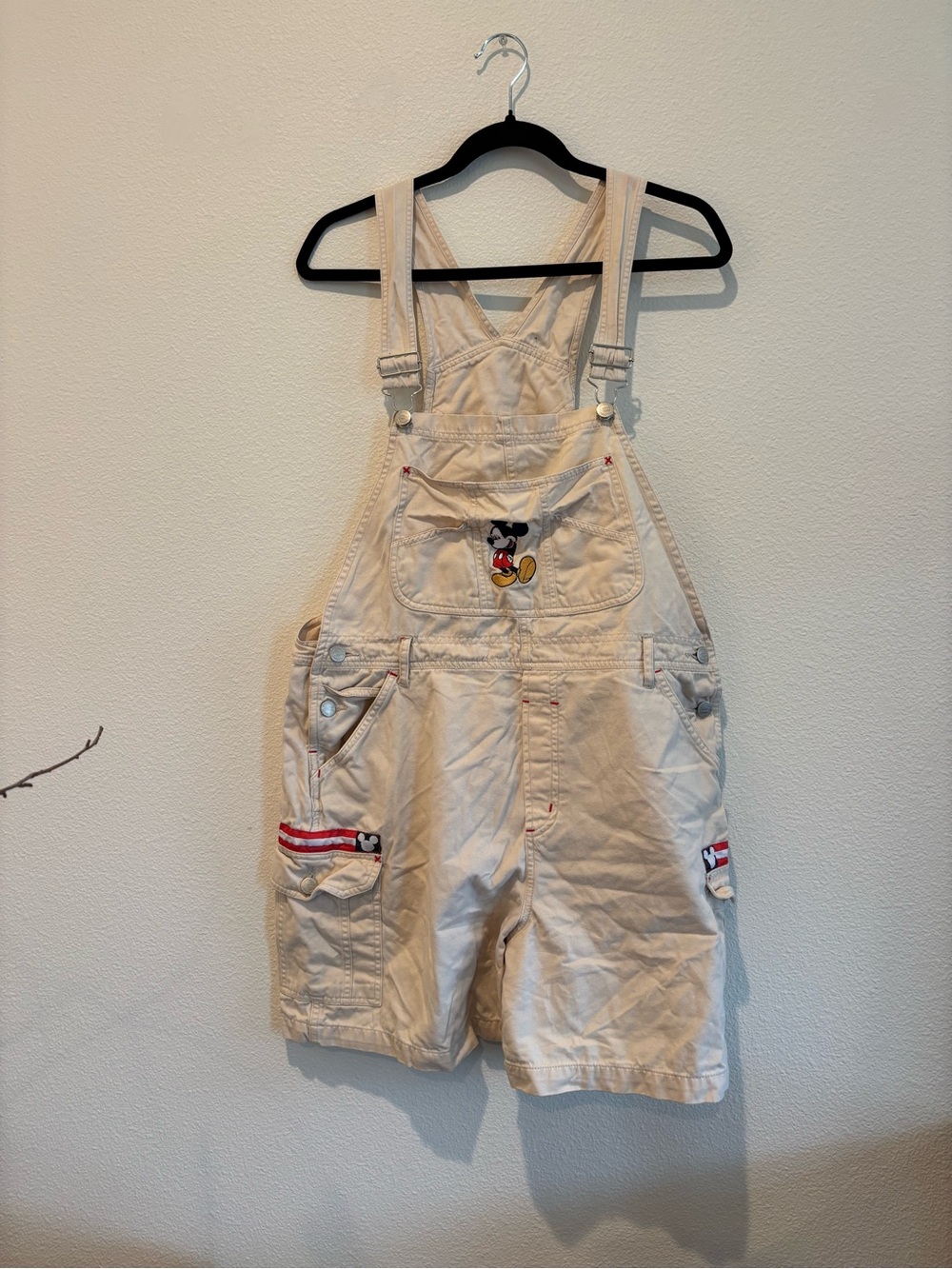 vintage Mickey Unlimited overall shorts size large